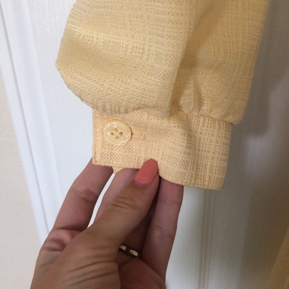 ILGWU Vintage Yellow Dress - Picture 2 of 11